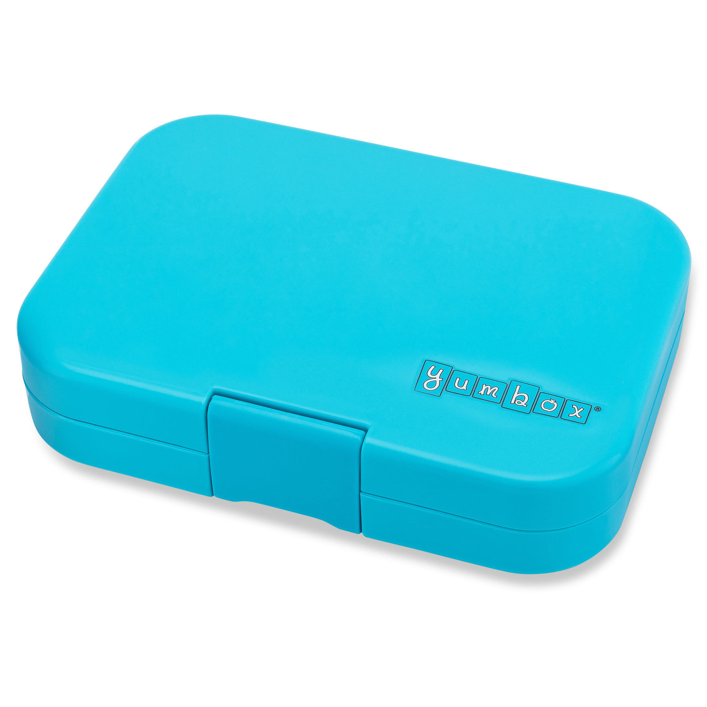 Fiambrera Yumbox Panino 4 compartimentos: Eighties aqua / Rainbow tray