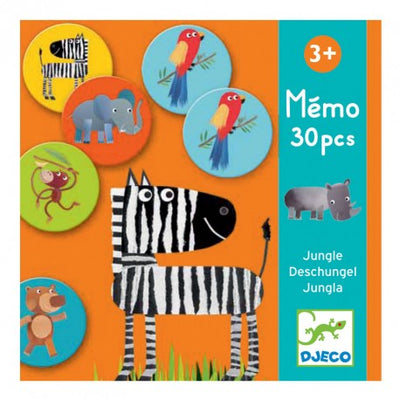 Juego Educativo - Memo animales de la jungla