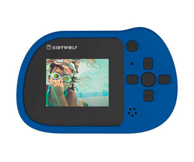 Kidywolf - Cámara Digital Acuática para Niños - Kidycam Azul
