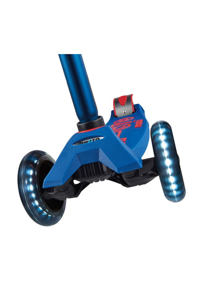 Patinete Maxi Deluxe Azul Led