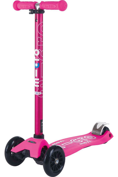 Patinete Maxi Deluxe Rosa Led