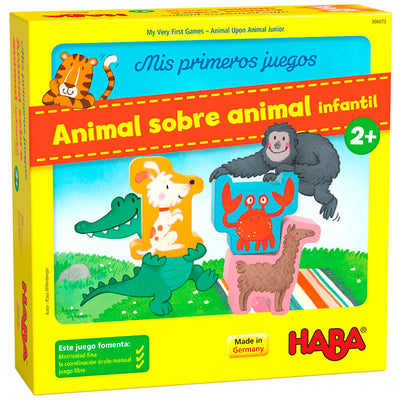 Haba - Animal sobre animal Infantil - Juego de habilidad
