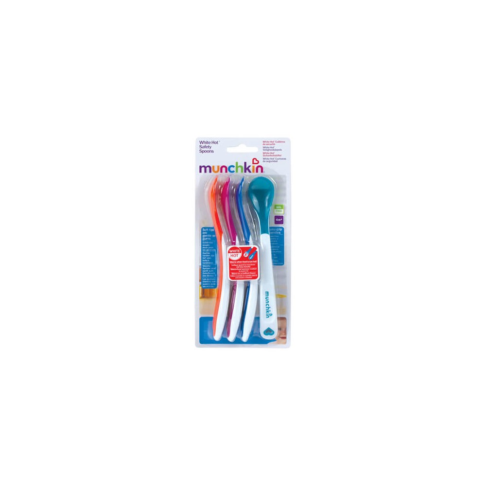 Pack cucharas termosensibles White Hot® (4 ud.)