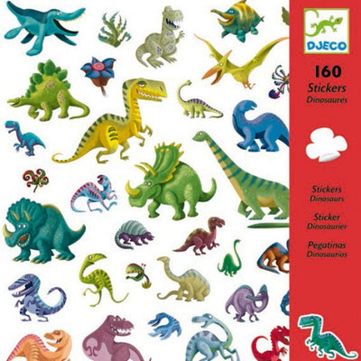 Djeco - Pegatinas - Dinosaurios