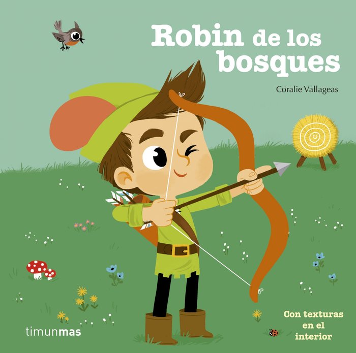Robin de los bosques - Libro con texturas