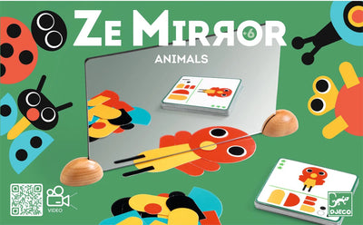 Djeco - Ze Mirror Animals - Juego de reflejo