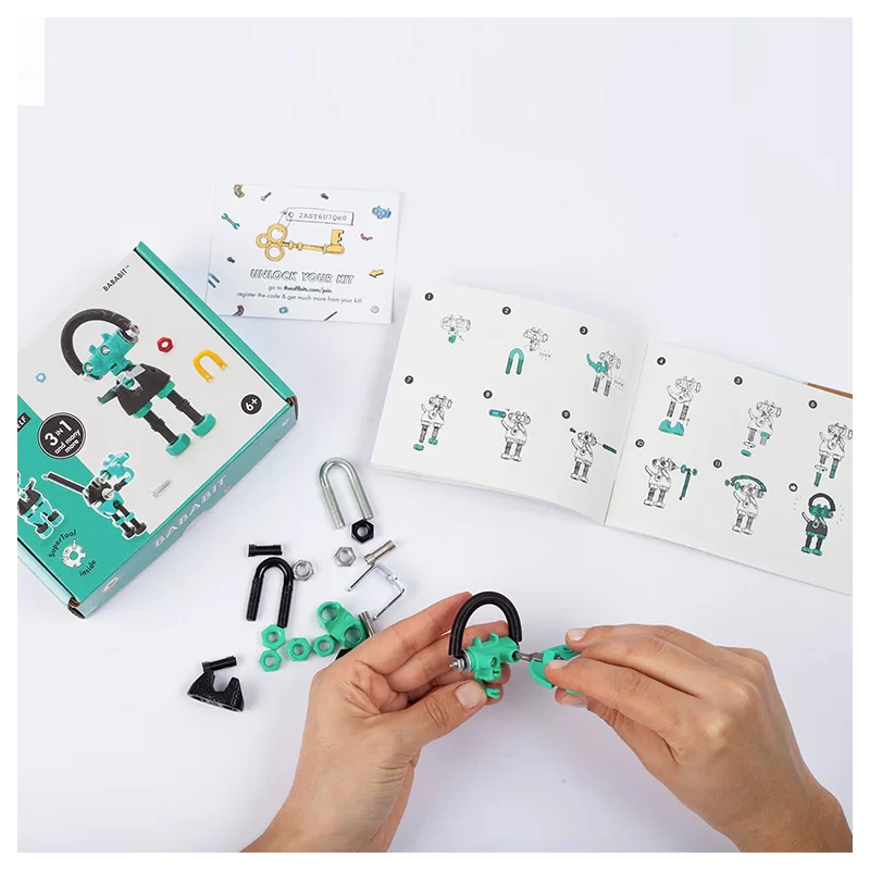 Kit construcción Robot Bababit - The OffBits