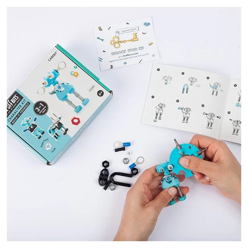 Kit construcción Robot CareBit - The OffBits