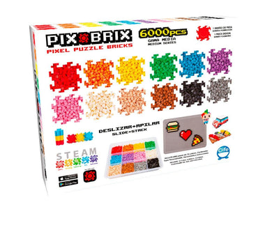 Pix Brix - Estuche 6000 piezas