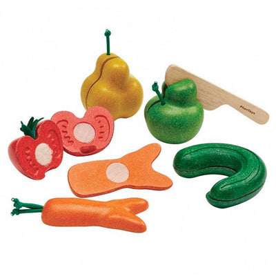 Frutas y verduras de formas imperfectas para cortar