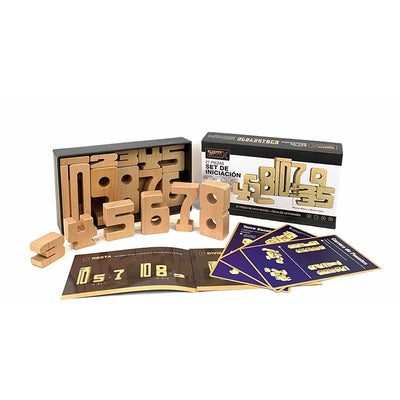 SUMBLOX - Set de iniciación: Números de madera