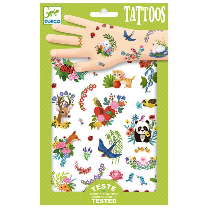 Tatuajes infantiles - Primavera