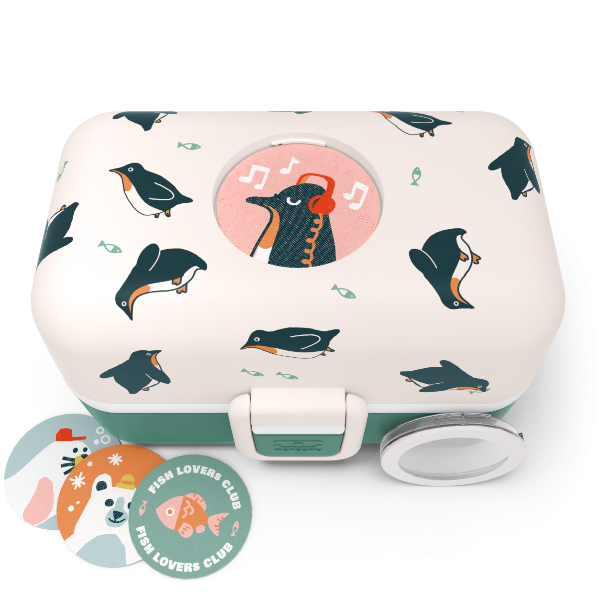 Caja Merienda MB Tresor: Pingüino